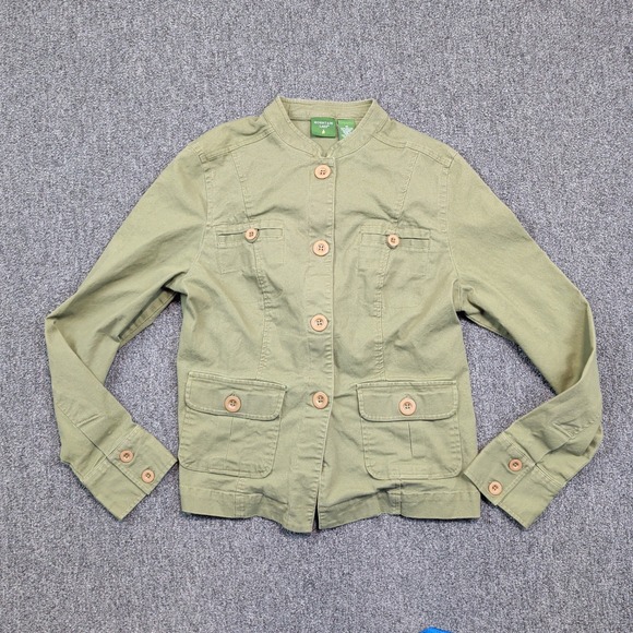 Mountain Lake Utility Field Jacket M Green Cotton Safari Military Gorpcore Coat — photo 2